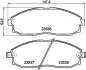Комплект тормозных колодок, дисковый тормоз HELLA PAGID 8DB355009381 (фото 4)