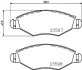 Комплект тормозных колодок, дисковый тормоз HELLA PAGID 8DB355009411 (фото 1)