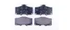 Комплект тормозных колодок, дисковый тормоз HELLA PAGID 8DB355009471 (фото 1)