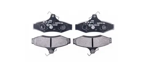 Комплект тормозных колодок, дисковый тормоз HELLA PAGID 8DB355009491
