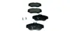 Комплект тормозных колодок, дисковый тормоз HELLA PAGID 8DB355009531 (фото 1)