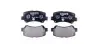 Комплект тормозных колодок, дисковый тормоз HELLA PAGID 8DB355009681 (фото 1)