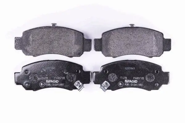 Комплект тормозных колодок, дисковый тормоз HELLA PAGID 8DB355009711 (фото 1)
