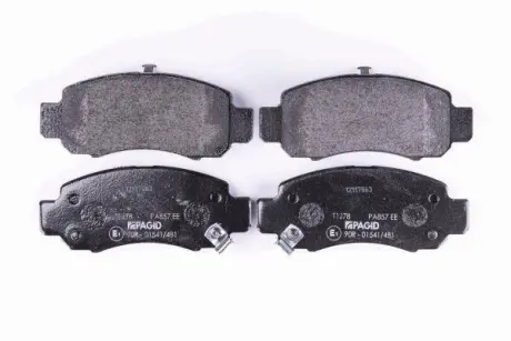 Комплект тормозных колодок, дисковый тормоз HELLA PAGID 8DB355009711