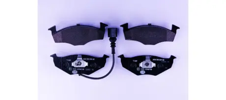 Комплект тормозных колодок, дисковый тормоз HELLA PAGID 8DB355009801