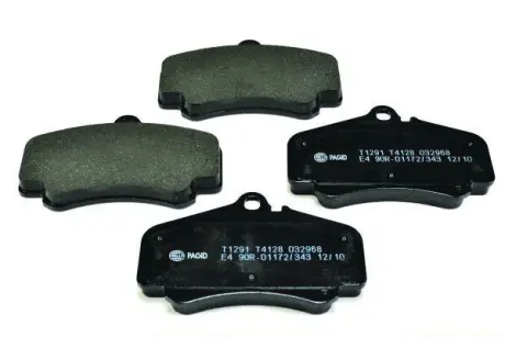 Комплект тормозных колодок, дисковый тормоз HELLA PAGID 8DB355009841