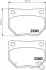 Комплект тормозных колодок, дисковый тормоз HELLA PAGID 8DB355009901 (фото 1)