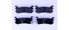 Комплект тормозных колодок, дисковый тормоз HELLA PAGID 8DB355009911 (фото 1)