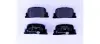 Комплект тормозных колодок, дисковый тормоз HELLA PAGID 8DB355010001 (фото 1)