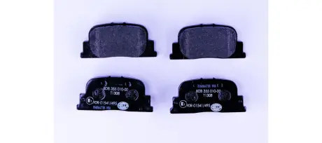 Комплект тормозных колодок, дисковый тормоз HELLA PAGID 8DB355010001
