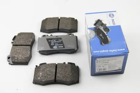 Комплект тормозных колодок, дисковый тормоз HELLA PAGID 8DB355010101