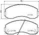 Комплект тормозных колодок, дисковый тормоз HELLA PAGID 8DB355010131 (фото 4)
