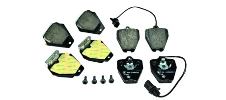 Комплект тормозных колодок, дисковый тормоз HELLA PAGID 8DB355010191