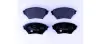 Комплект тормозных колодок, дисковый тормоз HELLA PAGID 8DB355010261 (фото 1)