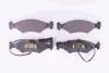 Комплект тормозных колодок, дисковый тормоз HELLA PAGID 8DB355010301 (фото 1)