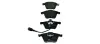 Комплект тормозных колодок, дисковый тормоз HELLA PAGID 8DB355010351 (фото 1)