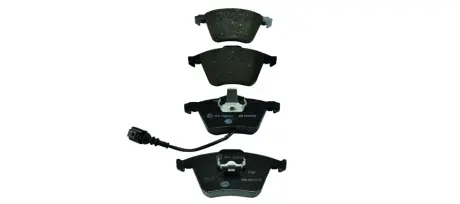 Комплект тормозных колодок, дисковый тормоз HELLA PAGID 8DB355010351