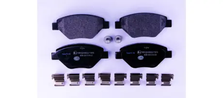 Комплект тормозных колодок, дисковый тормоз HELLA PAGID 8DB355010551