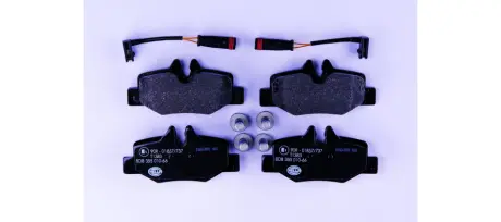 Колодки гальмівні дискові комплект; задн. HELLA PAGID 8DB355010661
