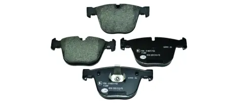 Колодки гальмівні дискові Комплект; задн. HELLA PAGID 8DB355010751