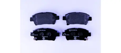 Комплект тормозных колодок, дисковый тормоз HELLA PAGID 8DB355010901