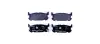 Комплект тормозных колодок, дисковый тормоз HELLA PAGID 8DB355010931 (фото 1)