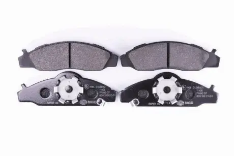 Комплект тормозных колодок, дисковый тормоз HELLA PAGID 8DB355010941