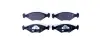 Комплект тормозных колодок, дисковый тормоз HELLA PAGID 8DB355011031 (фото 1)