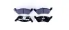 Комплект тормозных колодок, дисковый тормоз HELLA PAGID 8DB355011061 (фото 1)