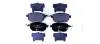Комплект тормозных колодок, дисковый тормоз HELLA PAGID 8DB355011101 (фото 1)