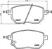 Комплект тормозных колодок, дисковый тормоз HELLA PAGID 8DB355011101 (фото 4)