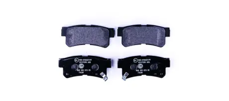 Комплект тормозных колодок, дисковый тормоз HELLA PAGID 8DB355011151
