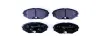 Комплект тормозных колодок, дисковый тормоз HELLA PAGID 8DB355011181 (фото 1)