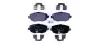 Комплект тормозных колодок, дисковый тормоз HELLA PAGID 8DB355011231 (фото 1)