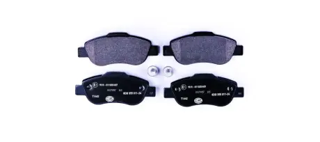 Комплект тормозных колодок, дисковый тормоз HELLA PAGID 8DB355011241