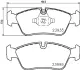 Комплект тормозных колодок, дисковый тормоз HELLA PAGID 8DB355011281 (фото 4)
