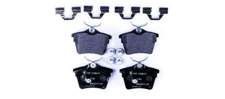 Комплект тормозных колодок, дисковый тормоз HELLA PAGID 8DB355011501