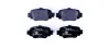 Комплект тормозных колодок, дисковый тормоз HELLA PAGID 8DB355011551 (фото 1)