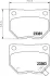 Комплект тормозных колодок, дисковый тормоз HELLA PAGID 8DB355011601 (фото 4)