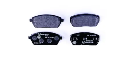 Комплект тормозных колодок, дисковый тормоз HELLA PAGID 8DB355011611