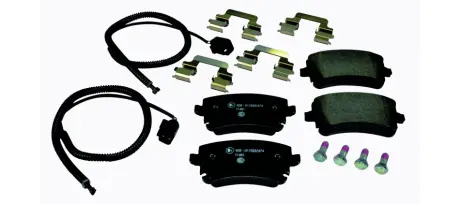 Комплект тормозных колодок, дисковый тормоз HELLA PAGID 8DB355011641