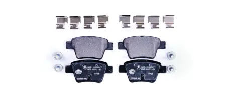Комплект тормозных колодок, дисковый тормоз HELLA PAGID 8DB355011821