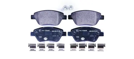 Комплект тормозных колодок, дисковый тормоз HELLA PAGID 8DB355011871