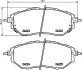 Колодки гальмівні дискові комплект; передн. HELLA PAGID 8DB355012031 (фото 4)