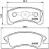 Комплект тормозных колодок, дисковый тормоз HELLA PAGID 8DB355012051 (фото 4)