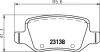 Комплект тормозных колодок, дисковый тормоз HELLA PAGID 8DB355012131 (фото 4)
