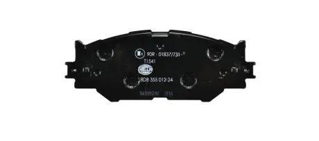 Комплект тормозных колодок, дисковый тормоз HELLA PAGID 8DB355012241