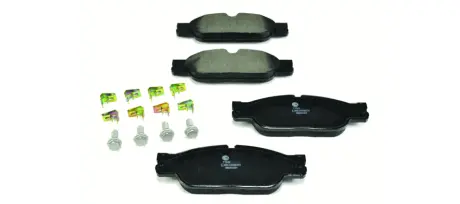 Комплект тормозных колодок, дисковый тормоз HELLA PAGID 8DB355012251
