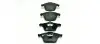 Комплект тормозных колодок, дисковый тормоз HELLA PAGID 8DB355012281 (фото 1)