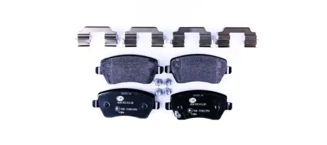 Комплект тормозных колодок, дисковый тормоз HELLA PAGID 8DB355012301